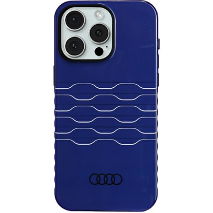 Picture of Audi IML MagSafe Case iPhone 15 Pro Max 6.7" niebi