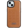 Изображение Audi Audi Synthetic Leather Case with MagSafe for iPhone 15 Plus / 14 Plus - Brown