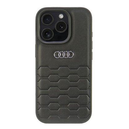 Picture of Audi Synthetic Leather iPhone 16 Pro 6.3" czarny|b