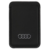 Изображение Audi Audi Synthetic Leather magnetic wallet compatible with MagSafe - black
