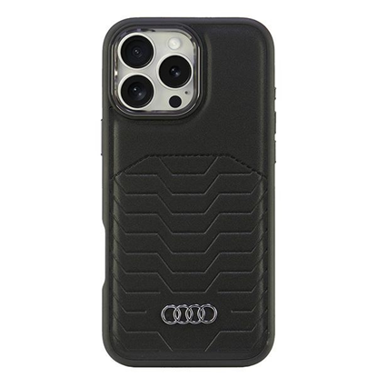 Picture of Audi Synthetic Leather MagSafe iPhone 16 Pro Max 6