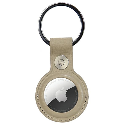 Изображение Audi etui Synthetic Leather AirTag beżowy|beige AU