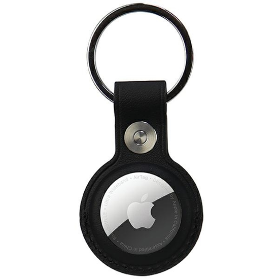 Изображение Audi etui Synthetic Leather AirTag czarny|black AU