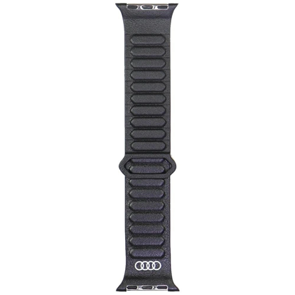 Изображение Audi Logo Genuine Leather Magnetic Ring Strap for 