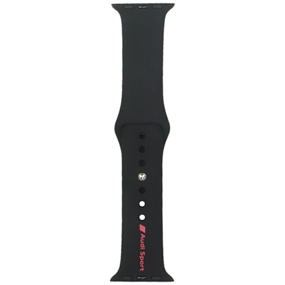 Изображение Audi Sport Red Logo Silicone Watch Strap for Apple