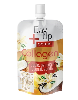 Attēls no Augļu biezenis DAY UP Power Collagen, ar kokosriekstu un vaniļas garšu, 100g