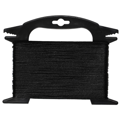 Attēls no Aukla 1mmx100m poliamīda vīta melna