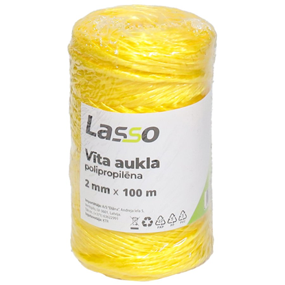 Изображение Aukla 2mm 100m poliprop. vīta