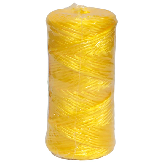 Изображение Aukla polipropilēna ''iesaiņošanai'',dzeltena 100m