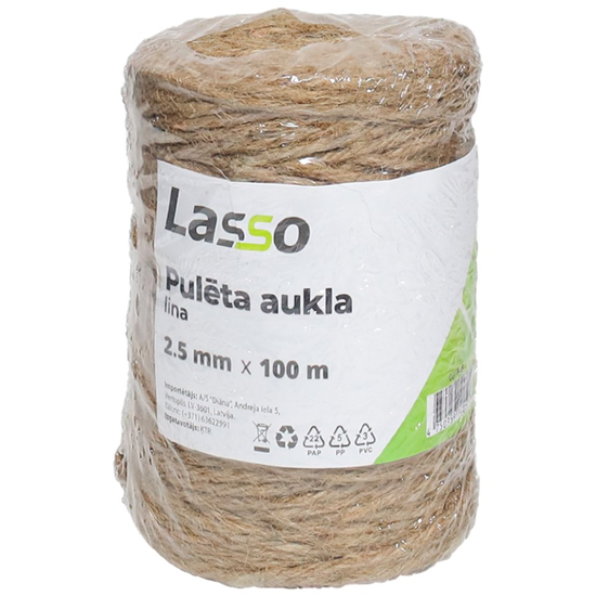 Изображение Aukla pulēta 2.5mm 100m lina