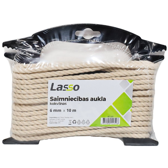 Изображение Aukla saimniecības 6mm 10m kokvilna