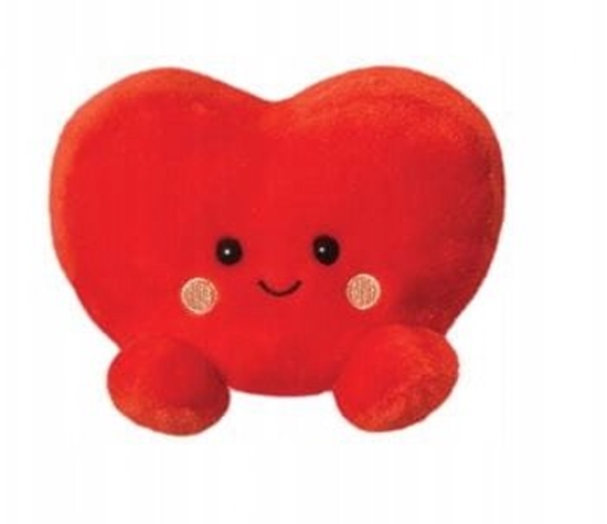 Picture of AURORA Palm Pals plush toy, Amore Heart, 12 cm