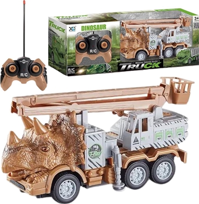 Picture of AUTO CIARÓWKA ZDALNIE STEROWANA DINOZAUR MUZYKA KOSZ STRA NA PILOT RC