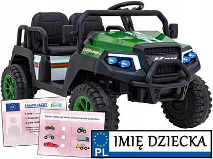 Изображение Auto na akumulator 4-osobowy Champion 2x200W do 120kg