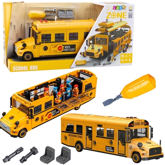 Picture of Autobus Szkolny Do Skrcania Zestaw Majsterkowicza óty 48 el.