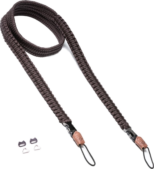 Изображение AutoTune C-ROPE Kameragurt Traveler aus Paracord 140cm Dark Coffee retail