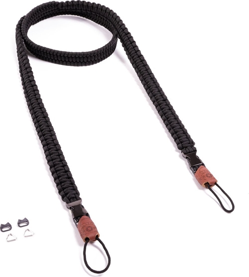Изображение AutoTune C-ROPE Kameragurt Traveler aus Paracord 140cm Silent Black retail
