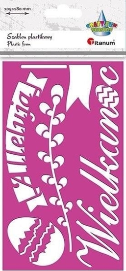 Picture of AutoTune Szablon plastikowy 105x180mm Wielkanoc