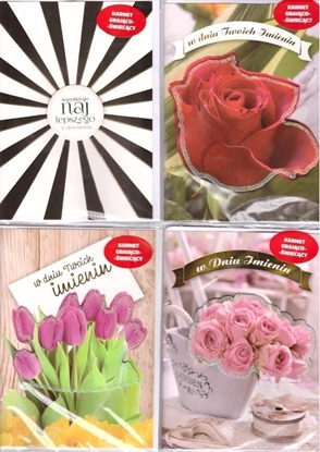 Attēls no Avanti Karnet A5 grajco-wieccy Imieninowy MIX AVANTII