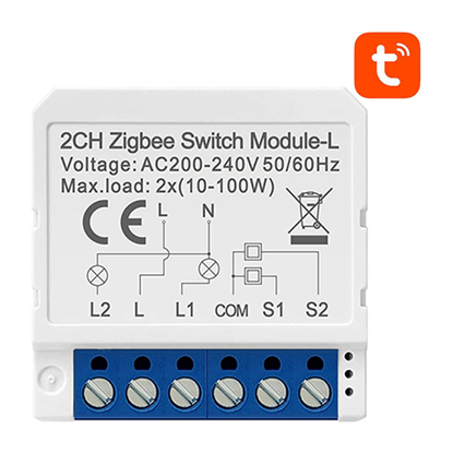 Picture of Smart Switch Module ZigBee Avatto LZWSM16-W2 No Ne