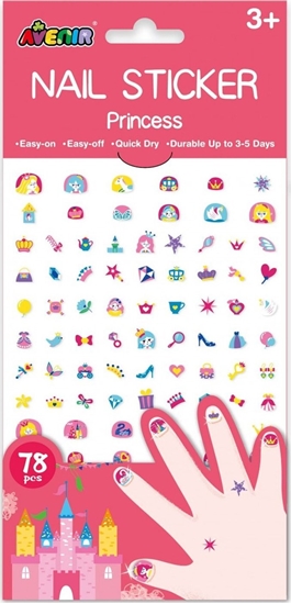 Picture of Avenir Naklejki na paznokcie - Ksiniczka