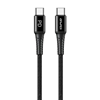 Picture of AWEI kabel CL-111T USB-C na USB-C 60W czarny|black