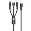 Picture of AWEI kabel CL-975 usb-c|lightning|mico 3w1 czarny|