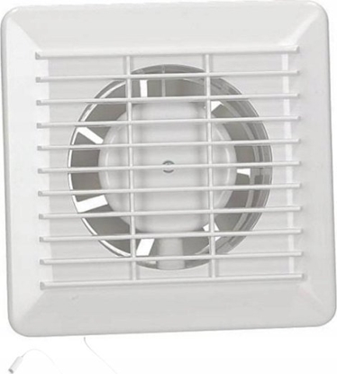 Изображение AWENTA Wentylator azienkowy Basic fi100 90m3/h 14W 230V z wycznikiem sznurkowym biay Awenta WB100W