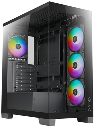 Picture of AZZA Cove 570 Miditower black 4xARGB Lüfter