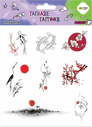 Изображение BaByliss Tatuae zmywalne Japanese HAPPY COLOR