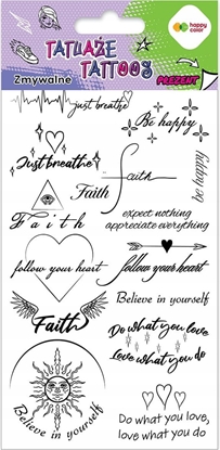 Изображение BaByliss Tatuae zmywalne Words HAPPY COLOR