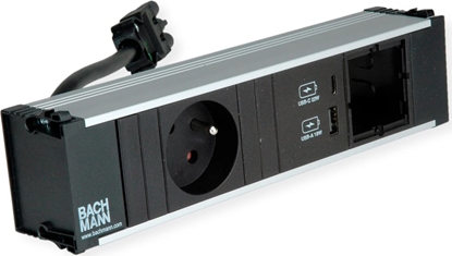 Attēls no Bachmann CONI 1xUTE 1xUSB A/C 22W 1xCM 0.2m GST18