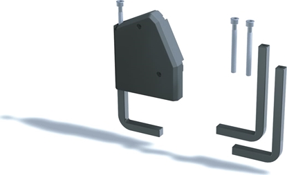 Attēls no Bachmann DESK mounting bracket for desk top thickness 50 to 80 mm