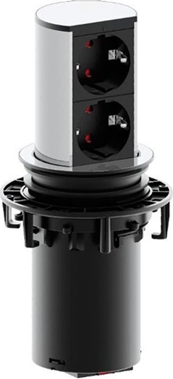 Picture of Bachmann ELEVATOR 2x earthing contact, Stainless steel