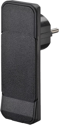 Attēls no Bachmann Flat Plug CEE7/7 black, Reconnectable, without cable