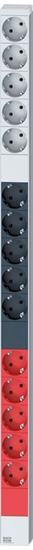 Picture of Bachmann IT PDU ALU 0U 15 x earthing contact CEE 3x 16A red