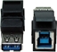Attēls no Bachmann Keystone USB 3.0 coupler B/A female-female black