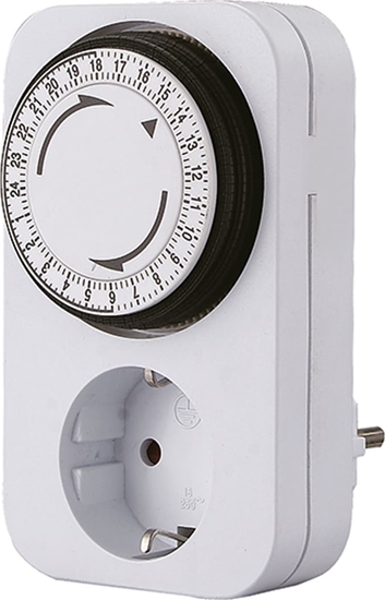 Picture of Bachmann Mechanical timer 24h, Mechanical timer 24h 1GD/1A-1 white