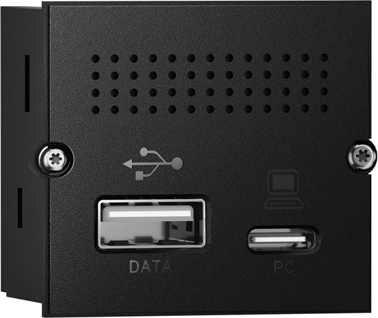 Picture of Bachmann module port replicator 2x USB, RJ45, Mini DisplayPort, USB-C, PowerDelivery 100W