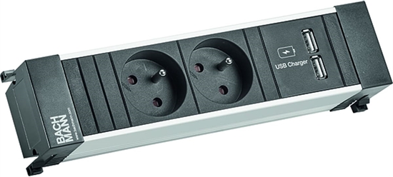 Picture of Bachmann POWER FRAME 2xUTE 1xUSB Charge current 2.0m AEH