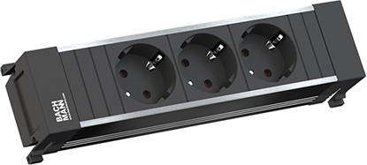 Attēls no Bachmann POWER FRAME 3xCEE7/3, Power 2.0m AEH incl. mounting plug