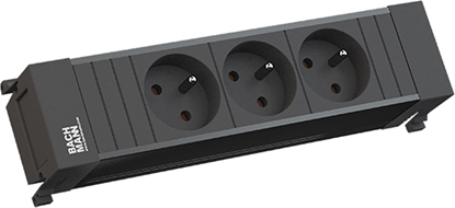 Attēls no Bachmann POWER FRAME 3xUTE short plastic profile black