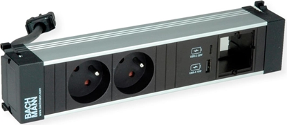 Attēls no Bachmann POWER FRAME M 2xUTE 1xCM 1xUSB A/C 22W 0.2m GST18