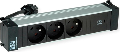 Attēls no Bachmann POWER FRAME M 3xUTE 1xUSB C 30W 0.2m GST18