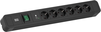 Picture of Bachmann PRIMO 2 6xCEE7/3 1xSPD-Plus 1xswitch 2.0m CEE7/7