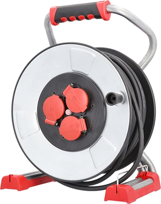 Picture of Bachmann professional cable reel IronCoat 3xCEE7/3 H07RN-F 3G1,5mm² 40m