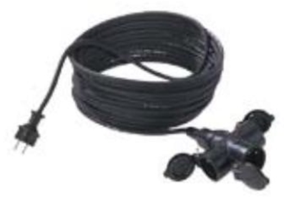 Picture of BACHMANN Przeduacz 3G1,5mm2 czarny, 25m, H07RN-F guma/neopren 3-drony