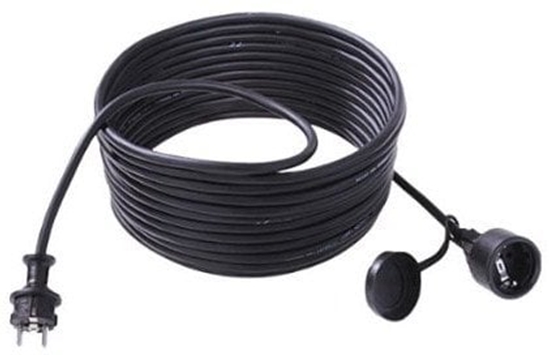 Picture of BACHMANN Przeduacz 3G1,5mm2 czarny, 5m, H07RN-F styk ochronny guma/neopren