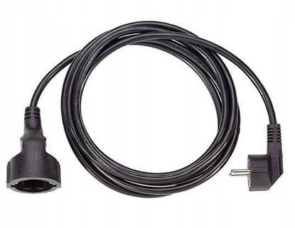 Picture of BACHMANN Przeduacz, styk ochronny 230V 2m czarny