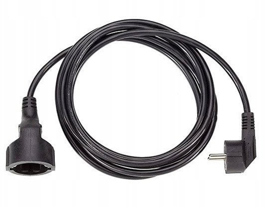 Picture of BACHMANN Przeduacz, styk ochronny 230V 2m czarny